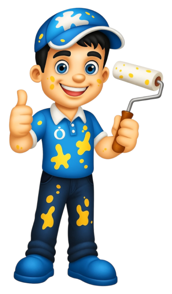 Mascote Tintas e Pintura